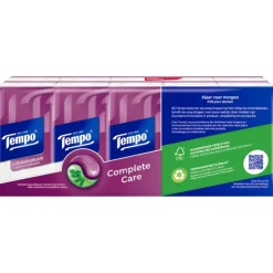 Tempo Complete Care 4-Laags Zakdoekjes 10 pakjes