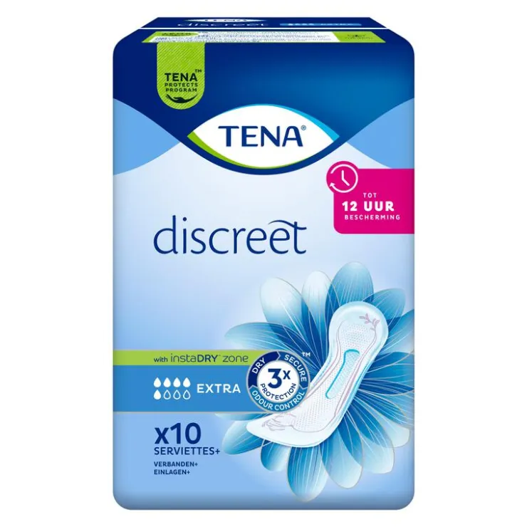 Tena Discreet Extra Verbanden 10 stuks