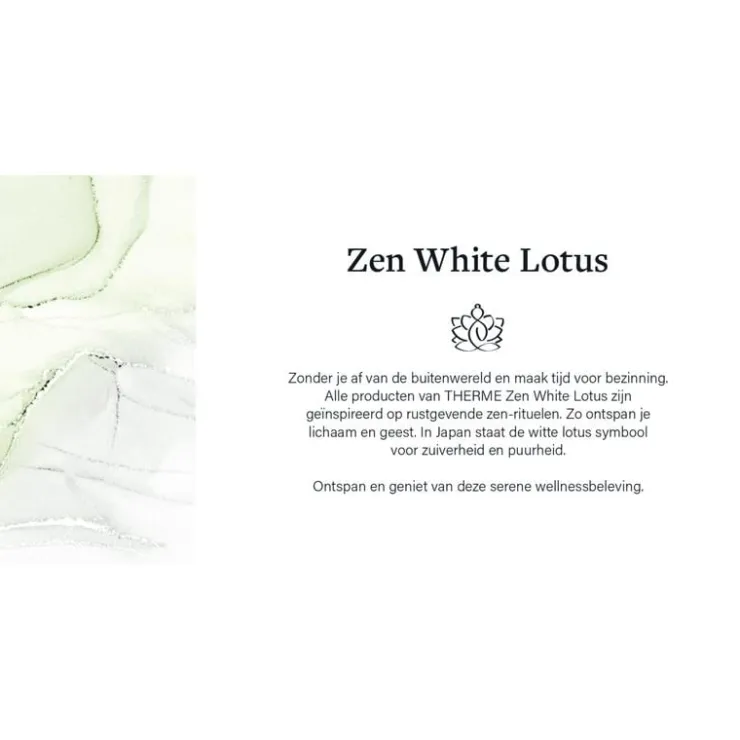 Therme Zen White Lotus Foaming Shower Gel 50ml