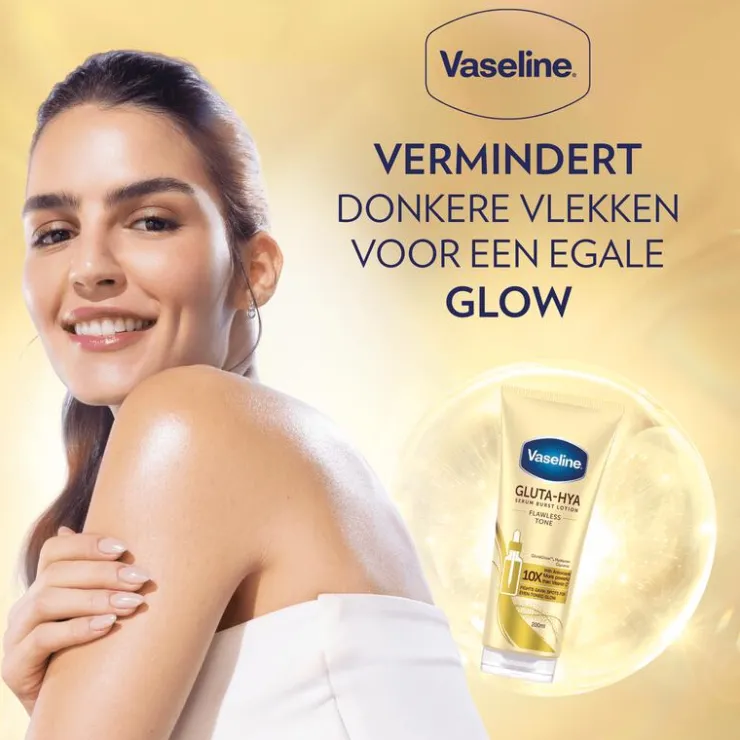 Vaseline Gluta-Hya Lotion Flawless Tone 200 ML