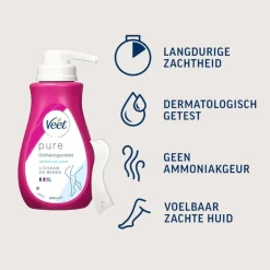 Heren Veet Minima Ontharingscreme Gevoelige Huid 400 ML