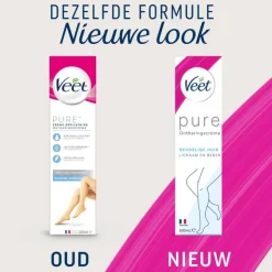 Heren Veet Minima Ontharingscreme Gevoelige Huid 200 ML