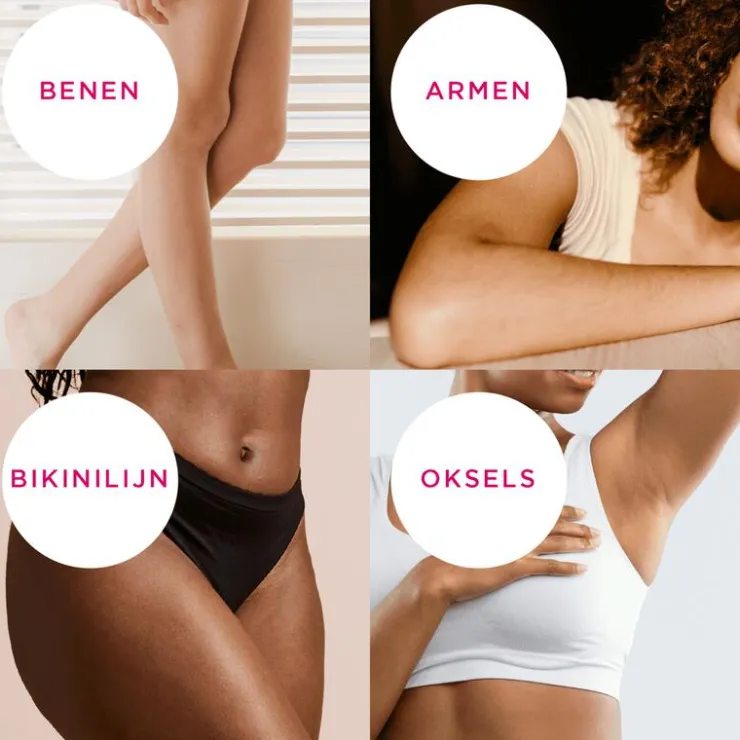 Heren Veet Minima Ontharingsstrips Benen & Lichaam Hypoallergeen 40 stuks