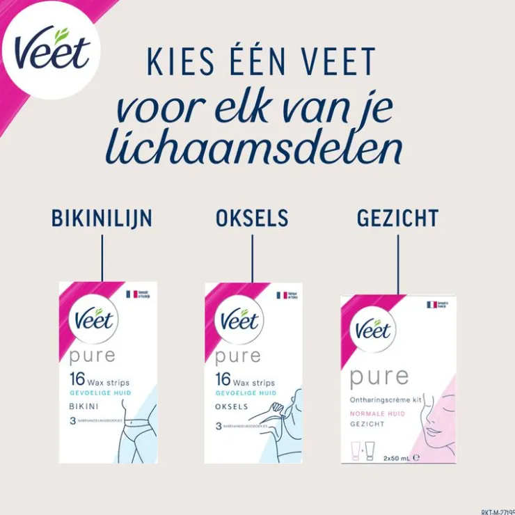 Heren Veet Ontharingscreme Gevoelige Huid Minima 100 ML