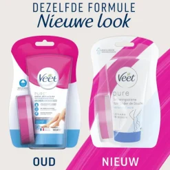 Heren Veet Ontharingscreme Gevoelige Huid In-Shower 150 ML