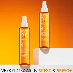 Vichy Capital Soleil Cell Protect Onzichtbare Zonnebrand Olie SPF30 200 ML
