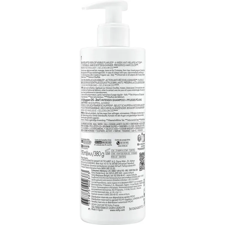 Vichy Dercos Anti-Roos 2-In-1 Shampoo + Conditioner 390 ML