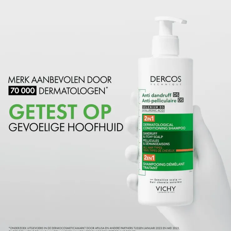 Vichy Dercos Anti-Roos 2-In-1 Shampoo + Conditioner 390 ML
