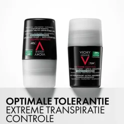 Heren Vichy Homme Deodorant Roller 72U 50 ML