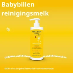 Weleda Calendula Liniment Babybillen Reinigingsmelk 400 ML