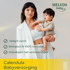 Weleda Calendula Liniment Babybillen Reinigingsmelk 400 ML