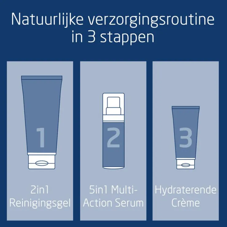 Heren Weleda Men 2-in-1 reinigingsgel voor gezicht & baard