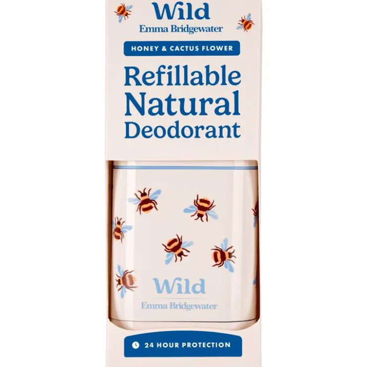 Wild Cosmetics Limited Wild Bee Case Honey & Cactusflower Starterpack Deodorant Stick 1 Stuk
