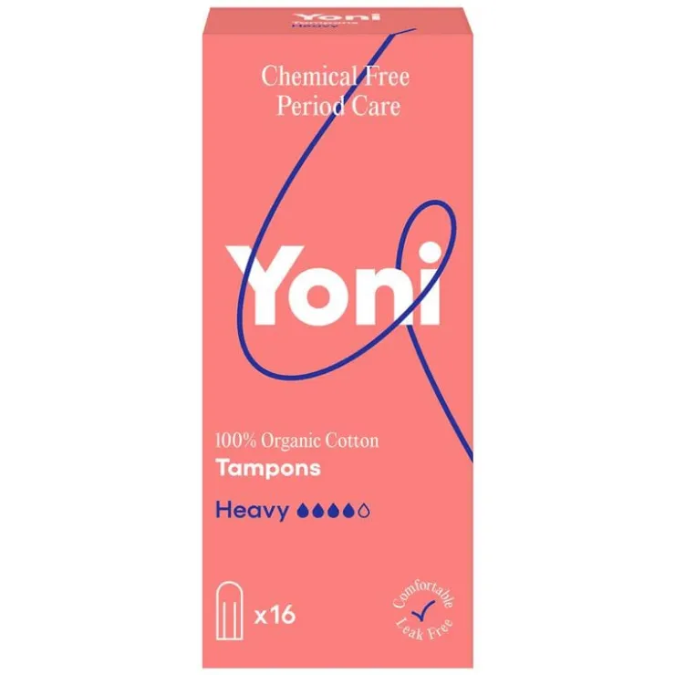 Yoni 100% Biologische Tampons Heavy