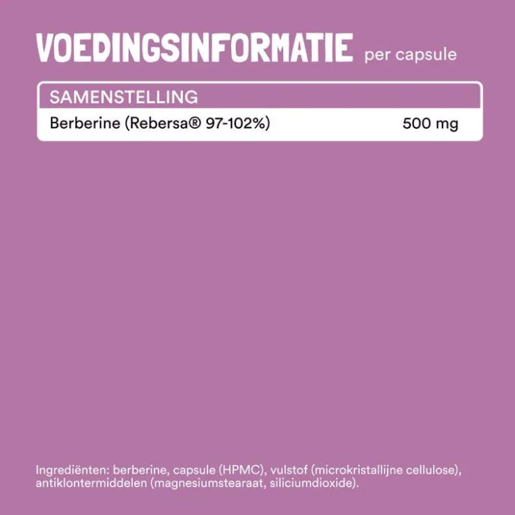 Yummygums Berberine Capsules 30 stuks