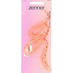Zenner Haarklem Golvend Transparant Roze