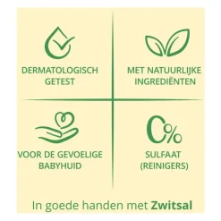 Zwitsal Shampoo Met Pompje 400 ML