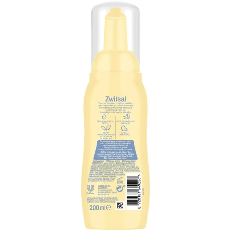 Zwitsal Wasschuim 200 ML