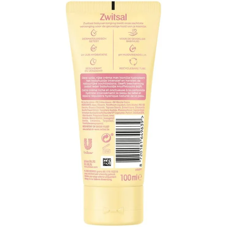 Zwitsal Zachte Crème 100 ML